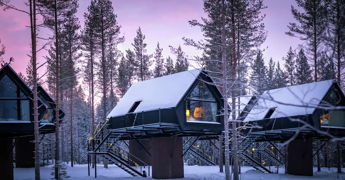 3 logements de luxe insolites à tester en Laponie finlandaise