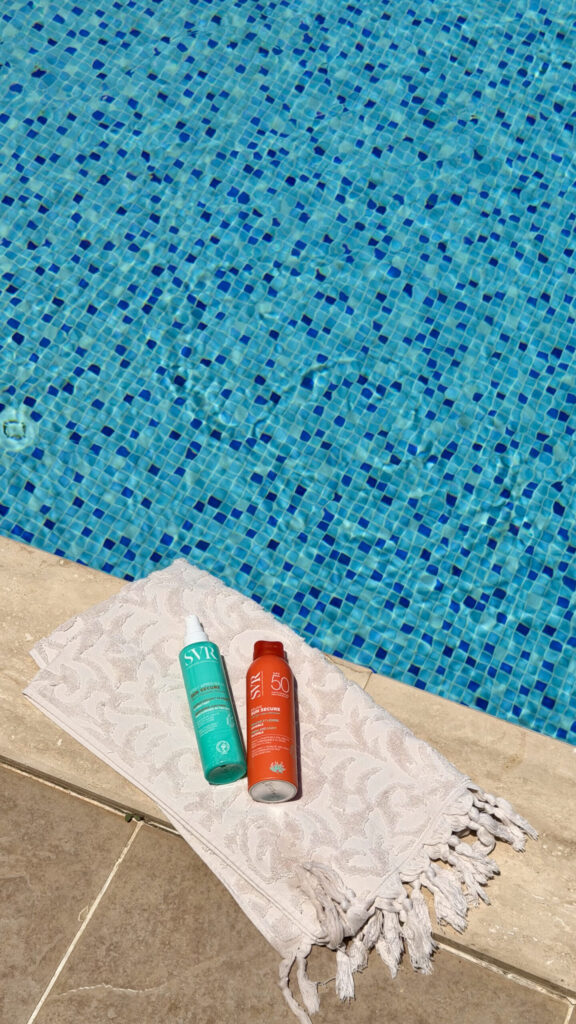 Bord de la piscine privée de la Villa Selen à Bodrum