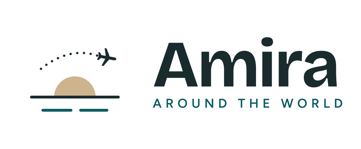 Logo Amira Around The World, blog voyage